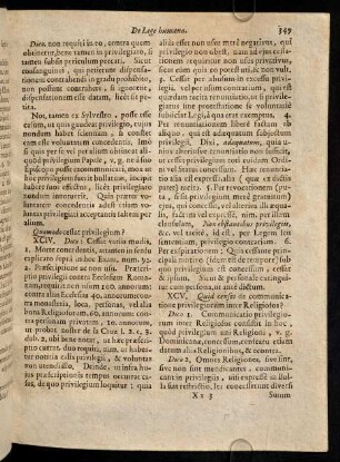 349-350, XCIV. Dico: Cessat variis modis. 1. Morte ...