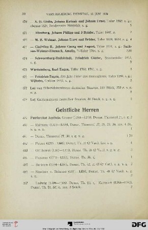 Geistliche Herren (Nr. 479-585)