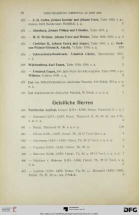 Geistliche Herren (Nr. 479-585)