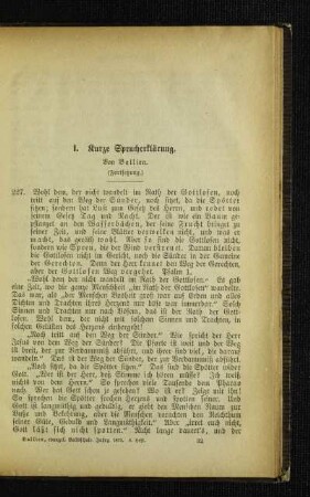 Kurze Sprucherklärung : (Fortsetzung)
