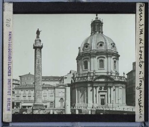 Rom, Trajanssäule,Rom, SS. Nome di Maria al Foro Traiano