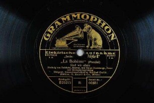 "La bohème" : Sind wir allein / (Puccini)