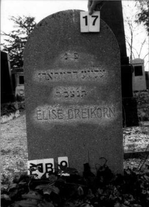 Grabstein E I B 9/17