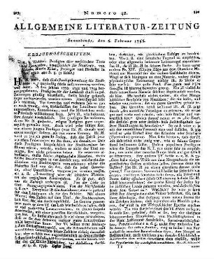 Pfranger, J. G.: Ueber Sonn- und Festtags-Evangelien. Meiningen: Hanisch 1792