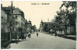 Coswig. Dresdner Straße