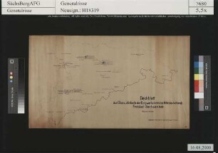 Bergwerksbetriebe; Übersichtskarte Mitteldeutschland, Sachsen