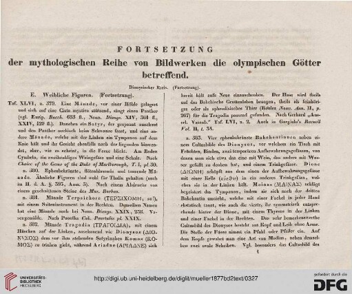 E. Weibliche Figuren (Fortsetzung)