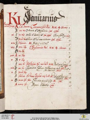 Kalendarium cisterciense