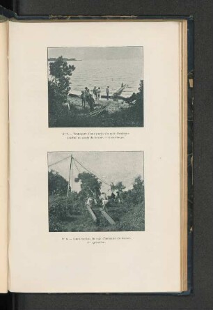No 7. - Transport d´une partie du mât d´antenne destiné au poste du Gosier. - Guadaloupe.