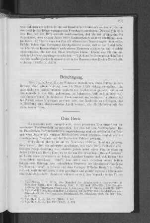 Otto Hertz.