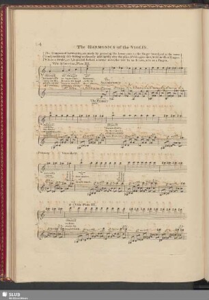 The Harmonics of the Violin