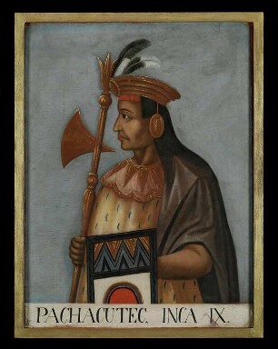 Portrait des Pachacutec Inca IX