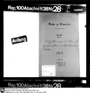 Einkommen des Dienstpersonals der Stadt Quakenbrück