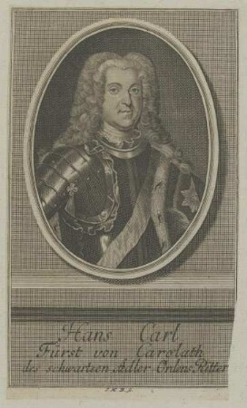 Bildnis des Hans Carl von Carolath