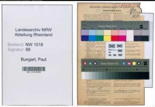 Entnazifizierung Paul Bungart , geb. 07.06.1904 (Schuhmacher)