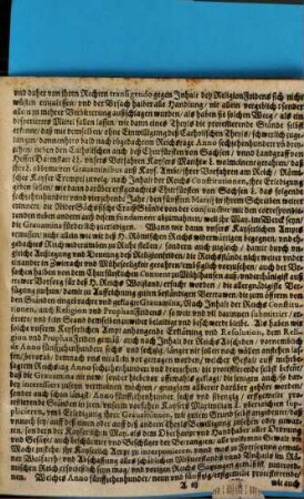 Copia Ihrer R. Kais. Majestät ... Edicts über etlich erledigte Reichs-Gravamina
