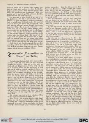 Typen aus der "Damnation de Faust" von Berlioz