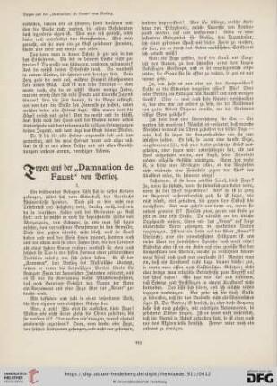 Typen aus der "Damnation de Faust" von Berlioz