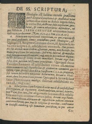 De SS. Scriptura.