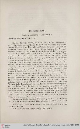 Litteraturbericht