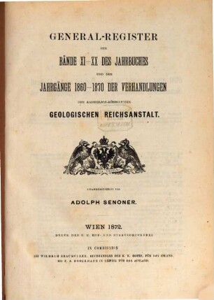 Jahrbuch der Geologischen Reichsanstalt. [20a]