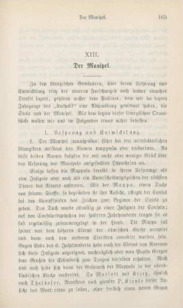165-180 Der Manipel : I.