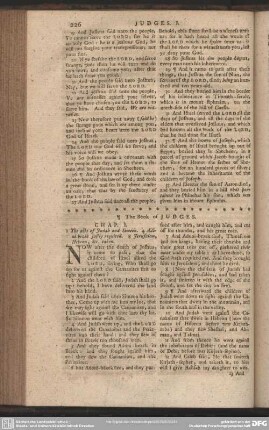 The Book of Judges