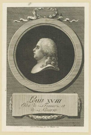 Bildnis des Louis XVIII.