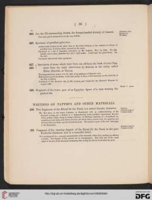 Writings on papyrus and other materiaks