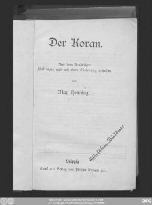 Der Koran