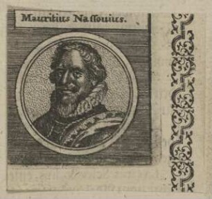 Bildnis des Mauritius Nassouius