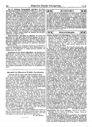 Sprachecke des Allgemeinen Deutschen Sprachvereins