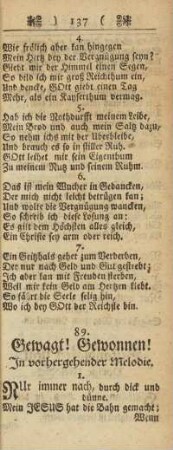 89. Gewagt! Gewonnen!