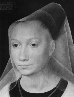 Hans Memling, Portrait einer jungen Frau, Flandern