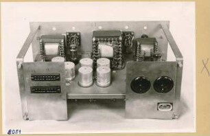 Charakterograph HF 2887 - Einschub - Rückansicht; Foto 1953