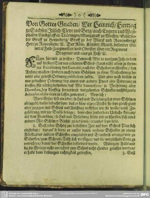 [Schützenordnung]