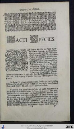 Facti Species.