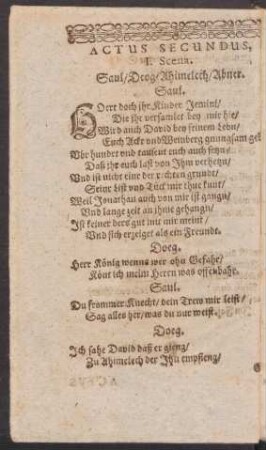 Actus Secundus, 1. Scena - Scena. 4.