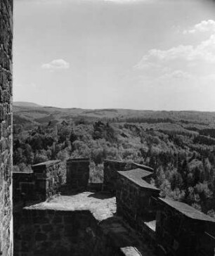 Eisenach. Wartburg. Blick von der Ringmauer