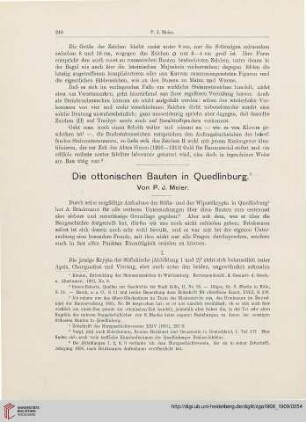 2: Die ottonischen Bauten in Quedlinburg