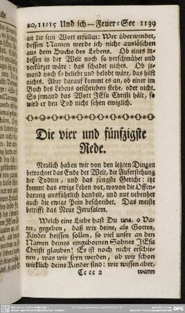 Die vier und fünfzigste Rede