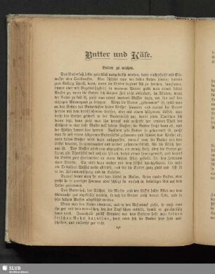 Butter und Käse