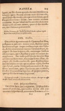 CXIX. Orestes.