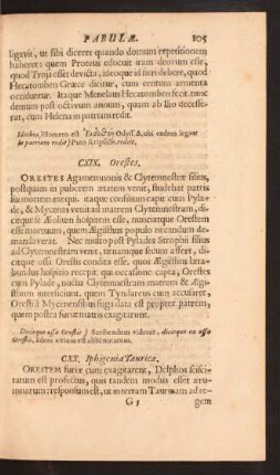CXIX. Orestes.