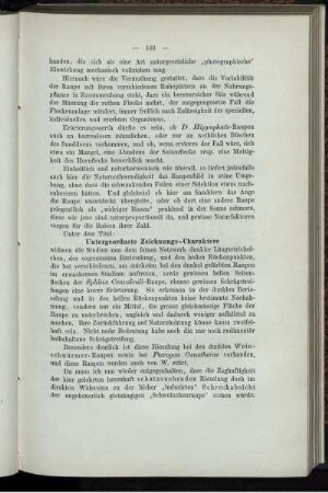 Untergeordnete Zeichnungs-Charaktere