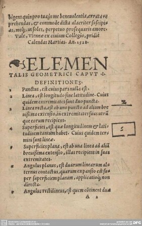 ELEMENTALIS GEOMETRICI CAPUT I. DEFINITIONES.