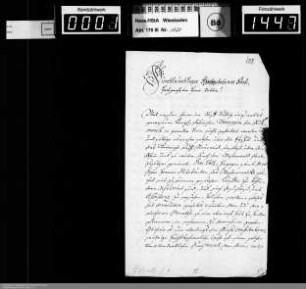 . 1736: März-Mai 1736