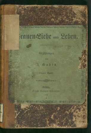 4. Bd.: Frauenliebe und Leben : Erzählungen