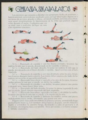 Gimnasia sin aparatos