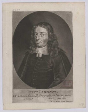 Bildnis des Petrvs Lambecivs